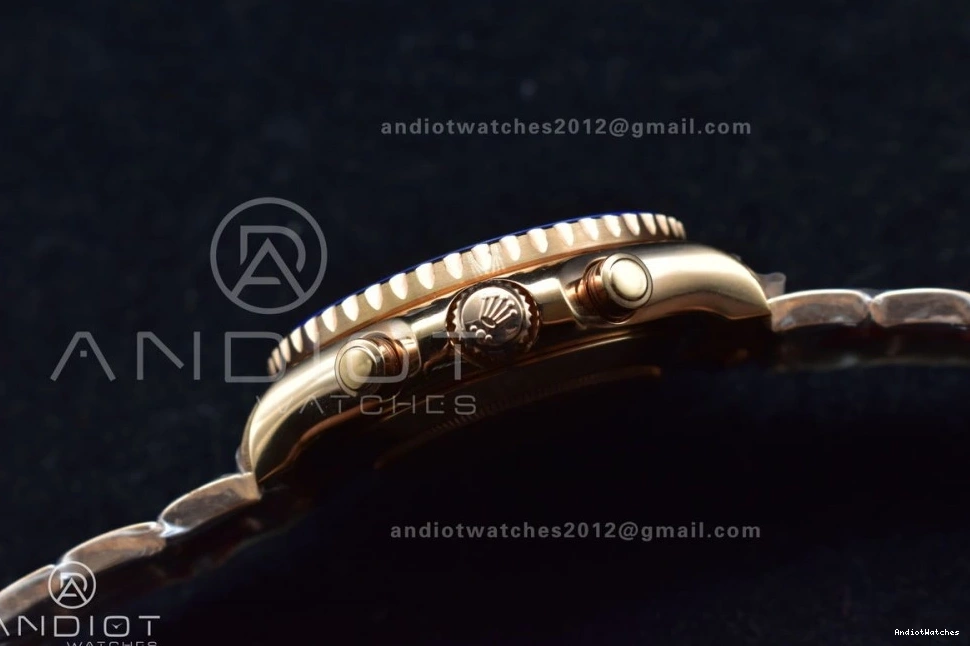 1223 Bracelet GMF A RG Best Blue 116685 1:1 Ceramic II Edition on TopPick YachtMaster RG 1221